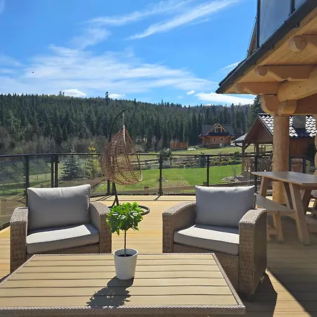 Lk Folk Dom Z Jacuzzi, Sauna I Duzym Ogrodem W Pieninach * Łapsze Niżne